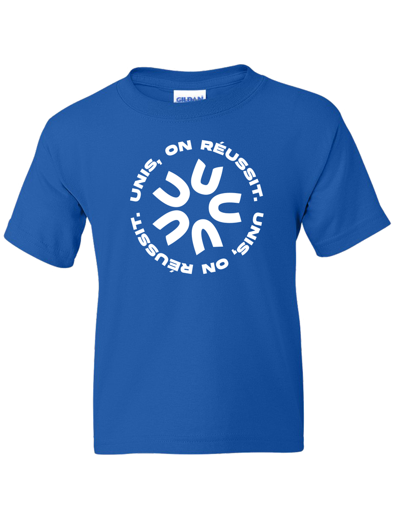 ÉCOLE DE LA CITÉ - 8000B T-Shirt Enfant 50/50 - DTF. DTF-1850 ou DTF. DTF-1392